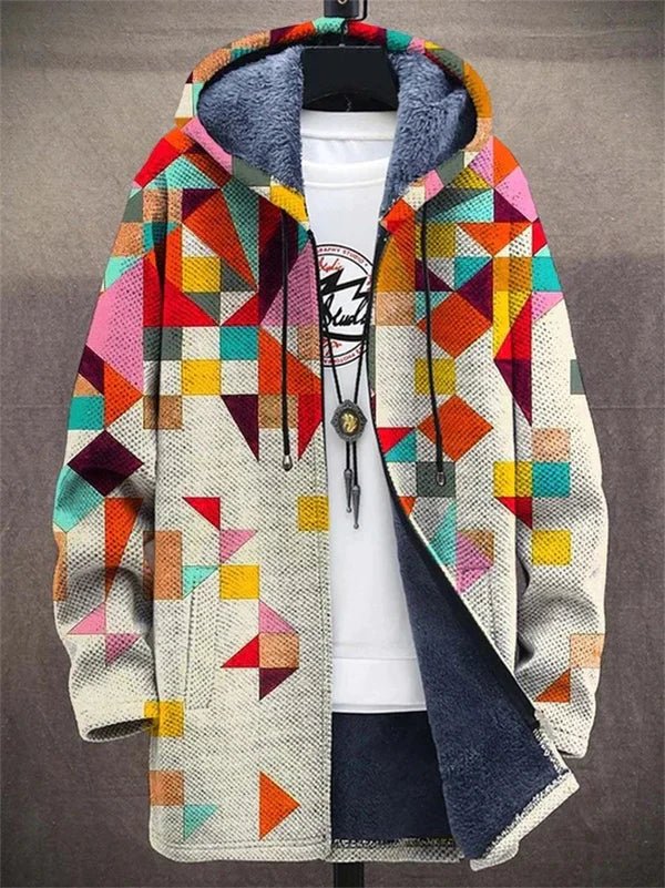 Nathaniel™ – Elegant & Versatile Printed Cardigan