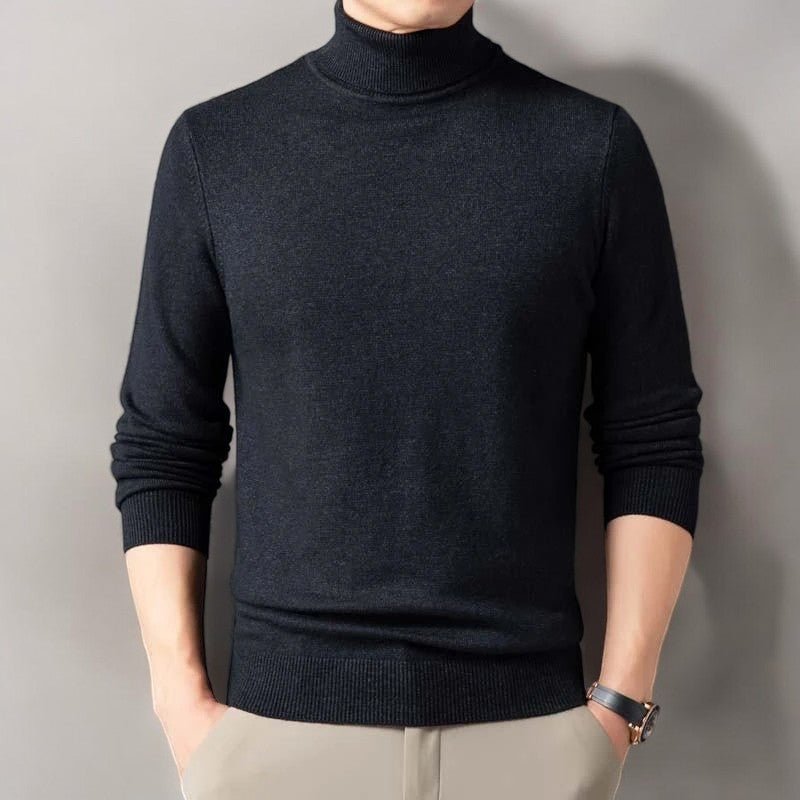 Langdon Cashmere Turtleneck